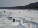Seebrückenblick Februar